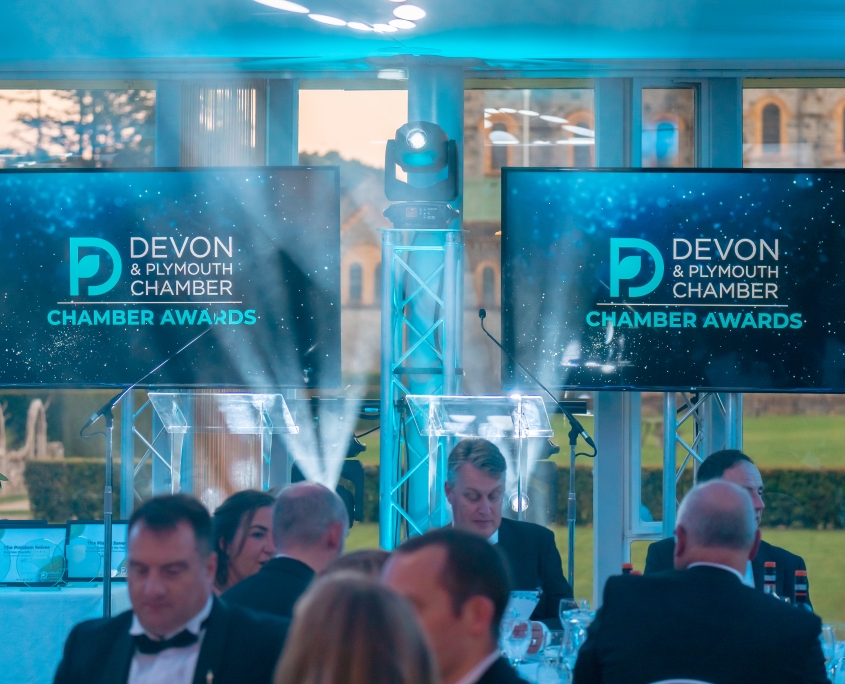 Devon Chamber Award Evening at Buckfast Abbey Conference Centre